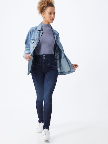 Skinny Jean 'Diva Skinny' Salsa Jeans en bleu