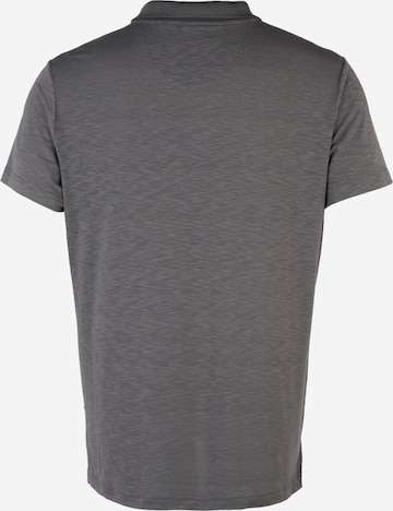 JACK WOLFSKIN Performance Shirt 'Travel' in Grey: back