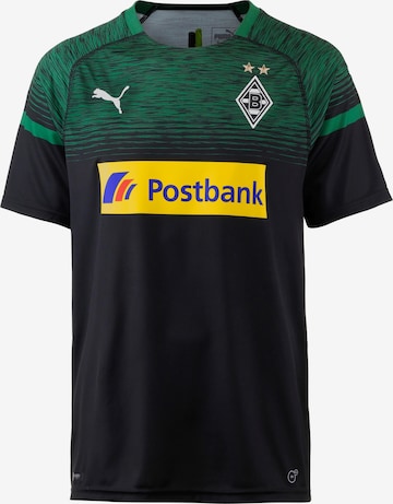 PUMA Fußballtrikot 'Borussia Mönchengladbach 18/19 Auswärts' in Schwarz: predná strana