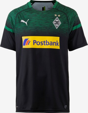 PUMA Fußballtrikot 'Borussia Mönchengladbach 18/19 Auswärts' in Schwarz: predná strana