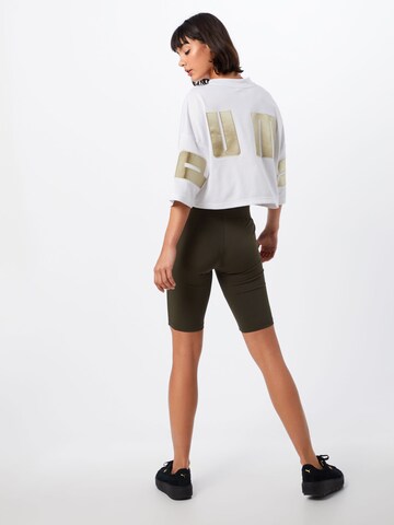 Urban Classics Skinny Leggingsit värissä vihreä: takapuoli
