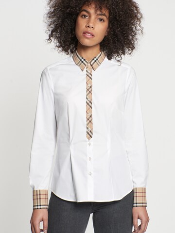 Camicia da donna di SEIDENSTICKER in bianco: frontale