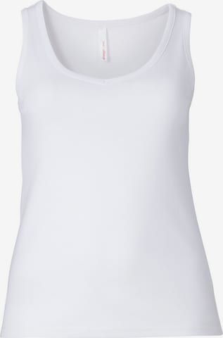 SHEEGO Top in White: front