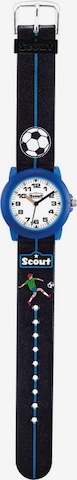 SCOUT Uhr in Blau: predná strana