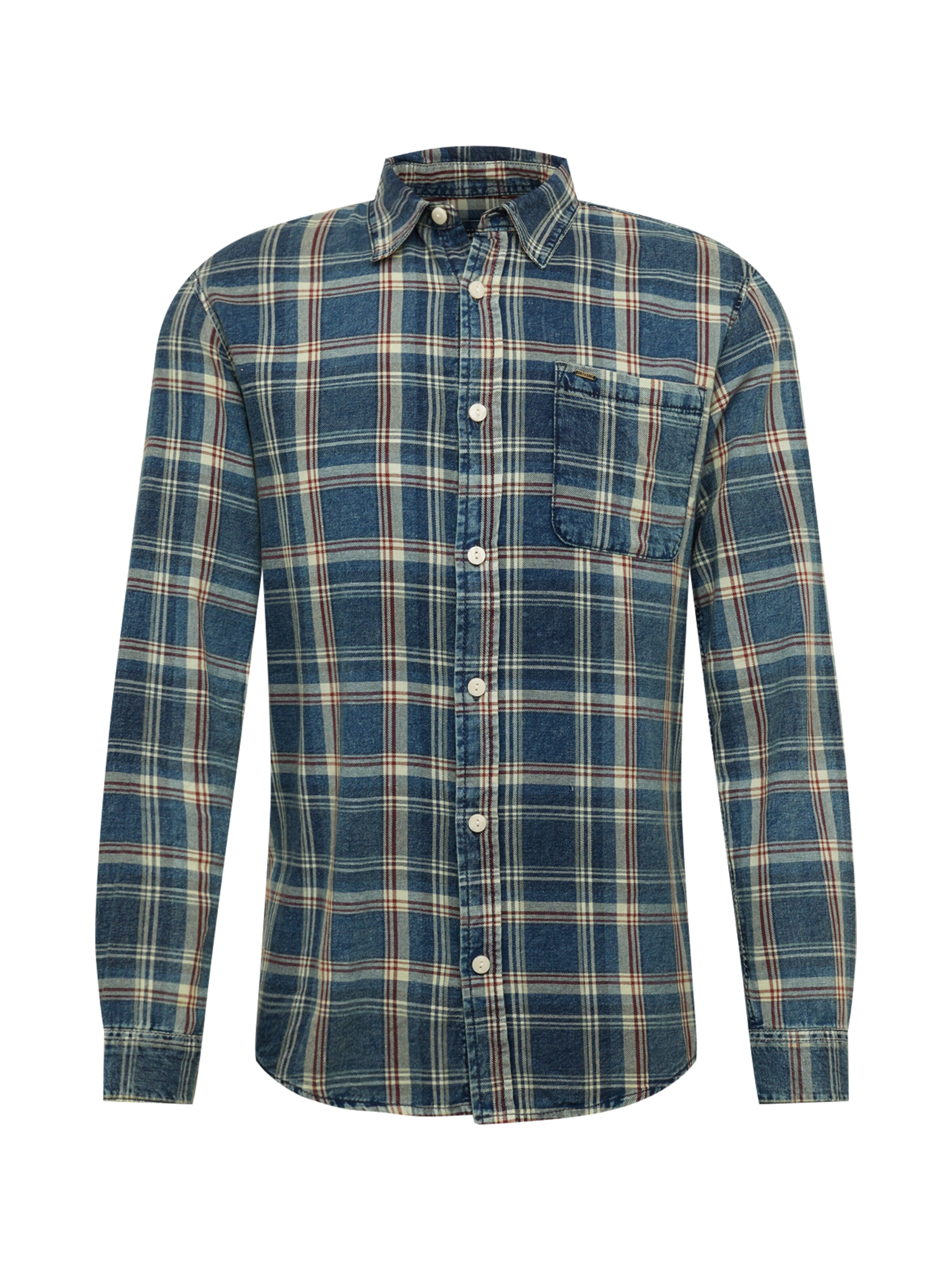 Only & Sons - Overhemd 'STORM CHECK 4169' in de kleur Crème