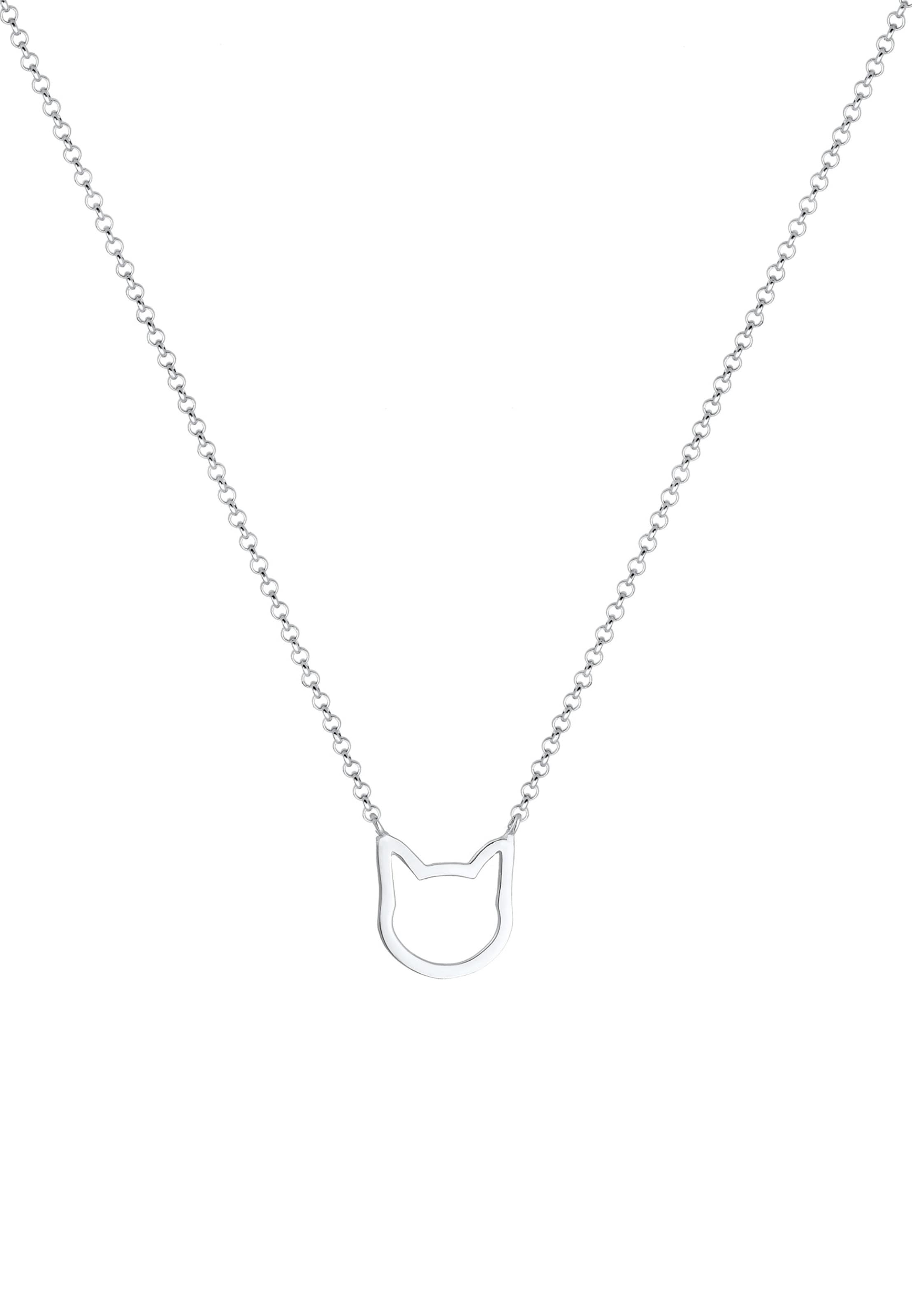 Chaîne 'Katze' ELLI en argent