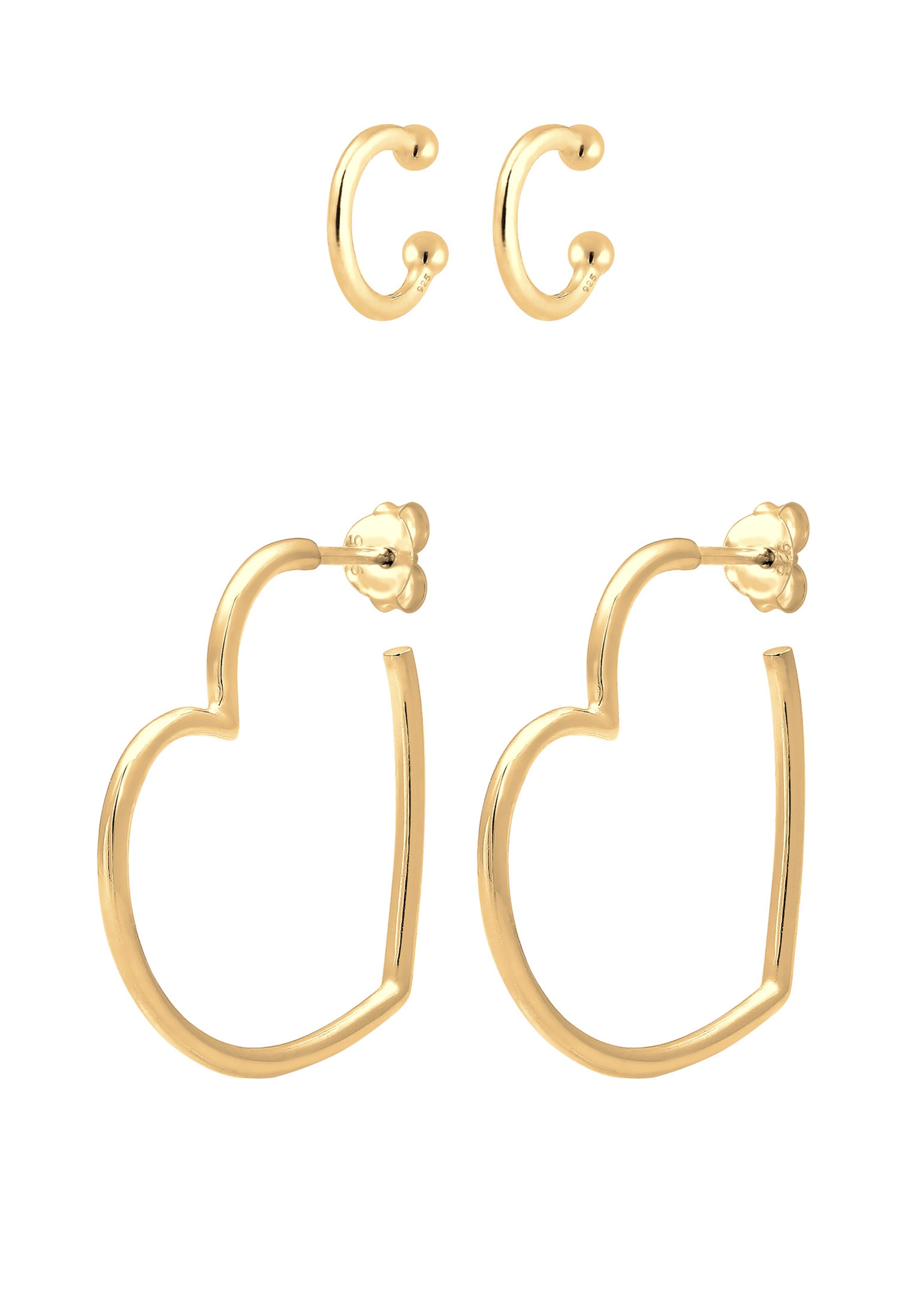 ELLI Oorbellen in Goud: voorkant