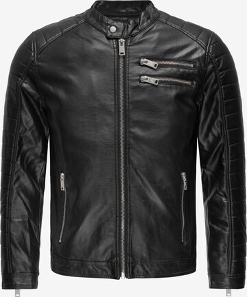 Redbridge Between-Season Jacket 'Texas' in Black: front