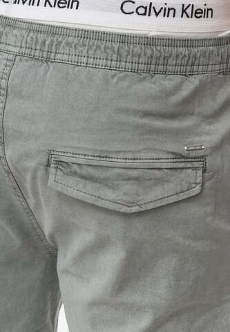 INDICODE JEANS Regular Shorts 'Kelowna' in Grau
