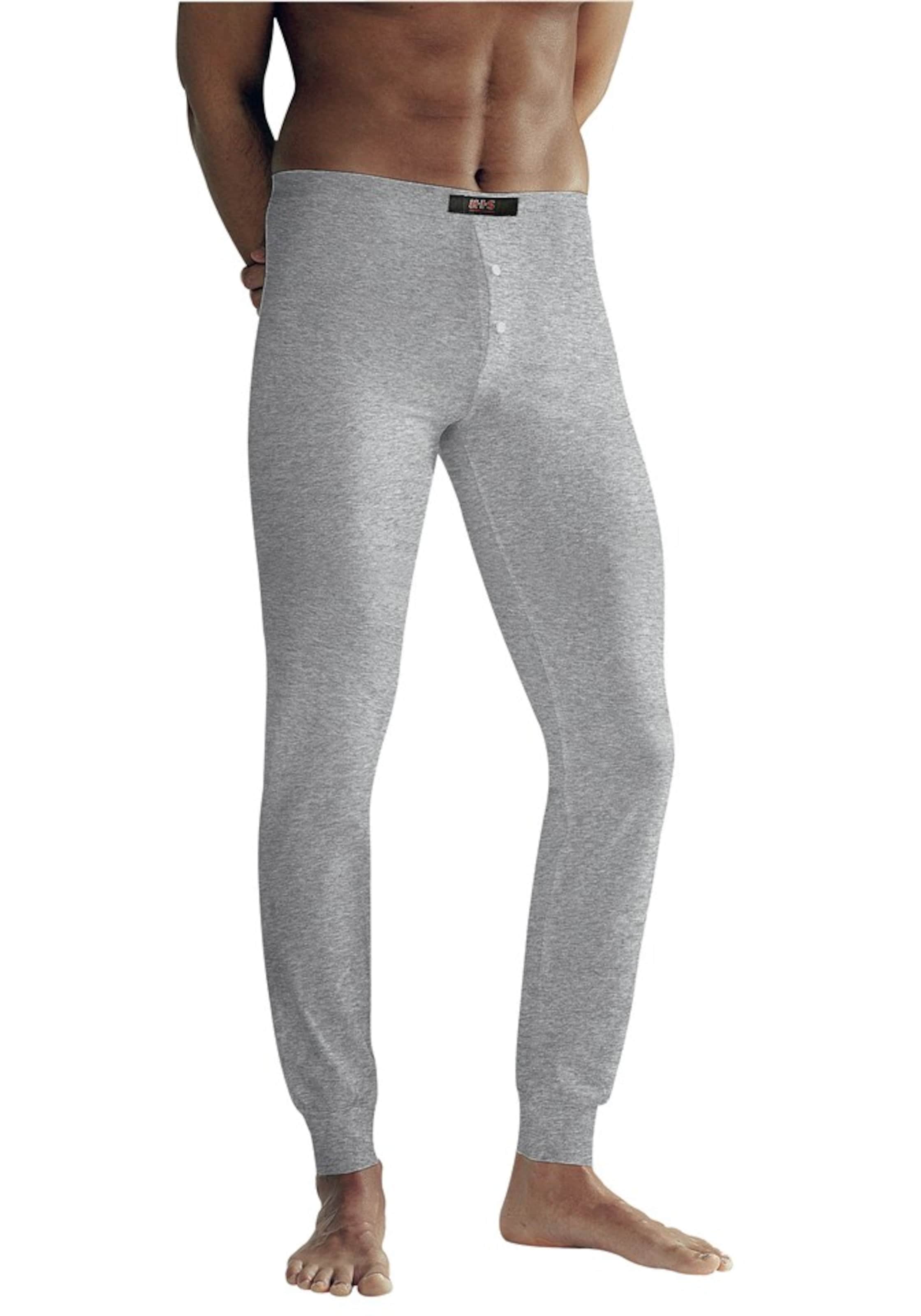 H.I.S Long underpants in Grey