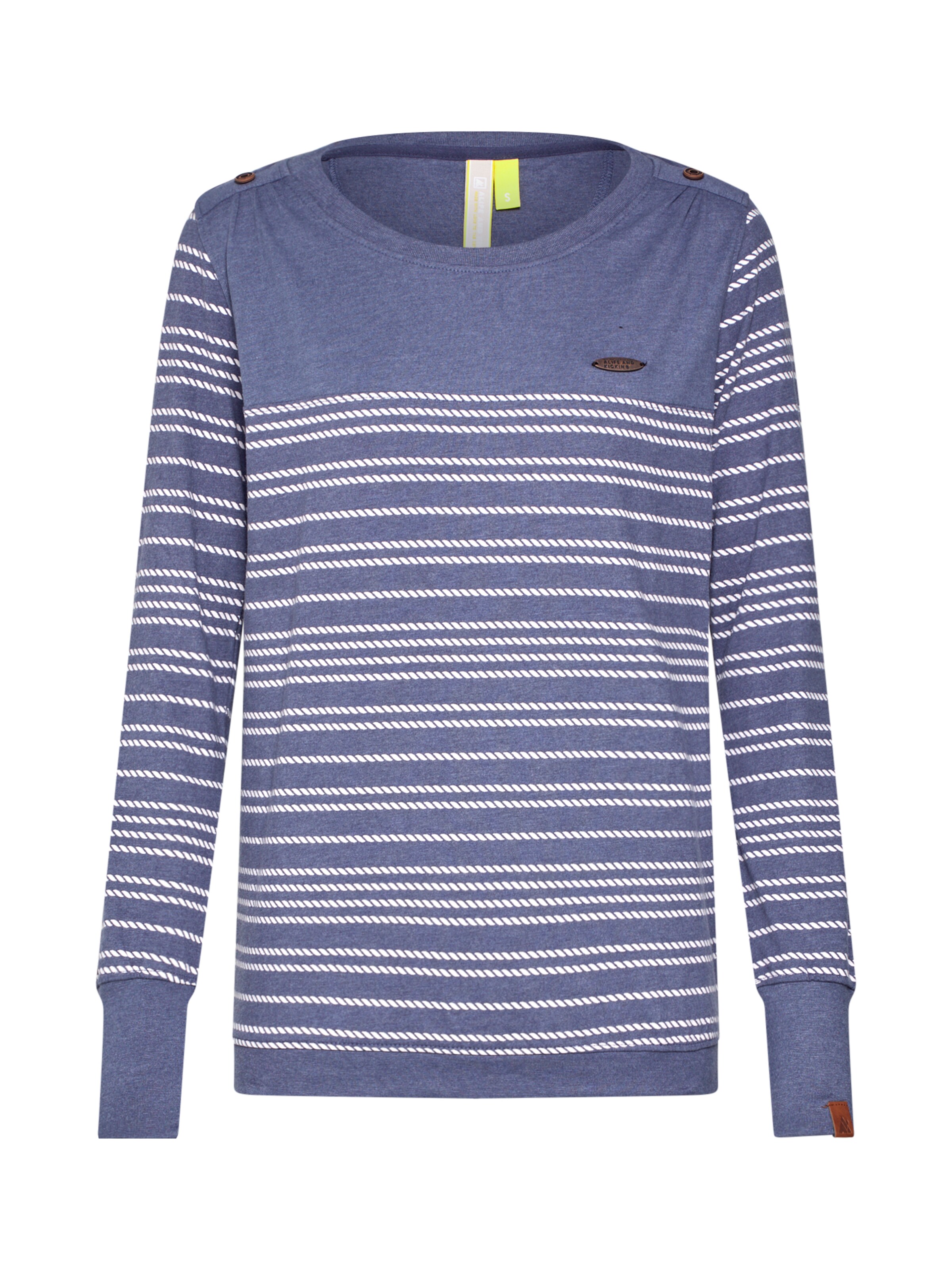 Alife and Kickin - Shirt 'LEONIE B' in de kleur Marine