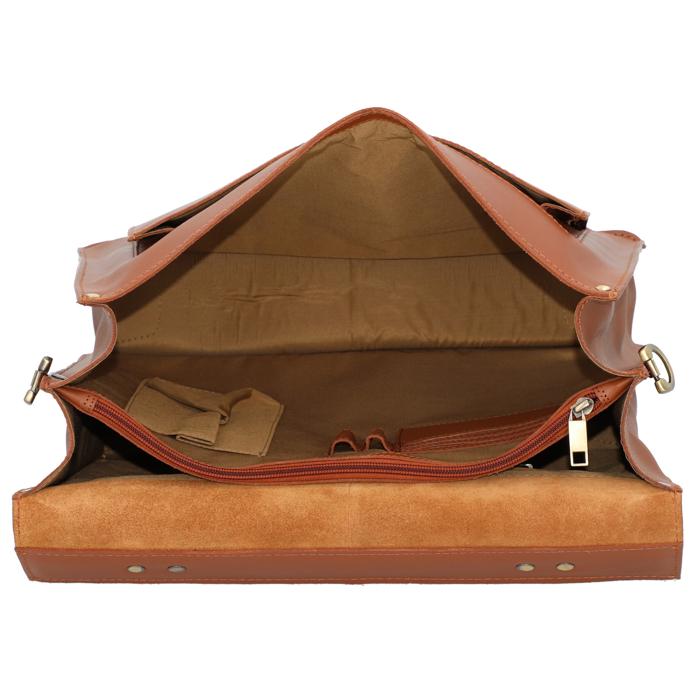 Burkely Document Bag 'Scott' in Brown