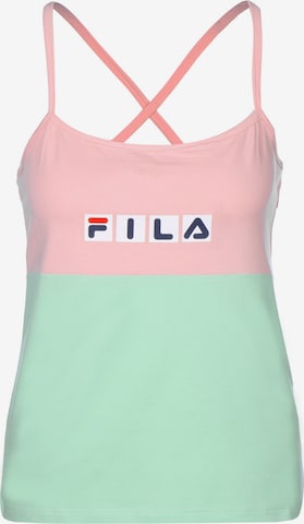 FILA Top 'Chrissy' in Groen: voorkant