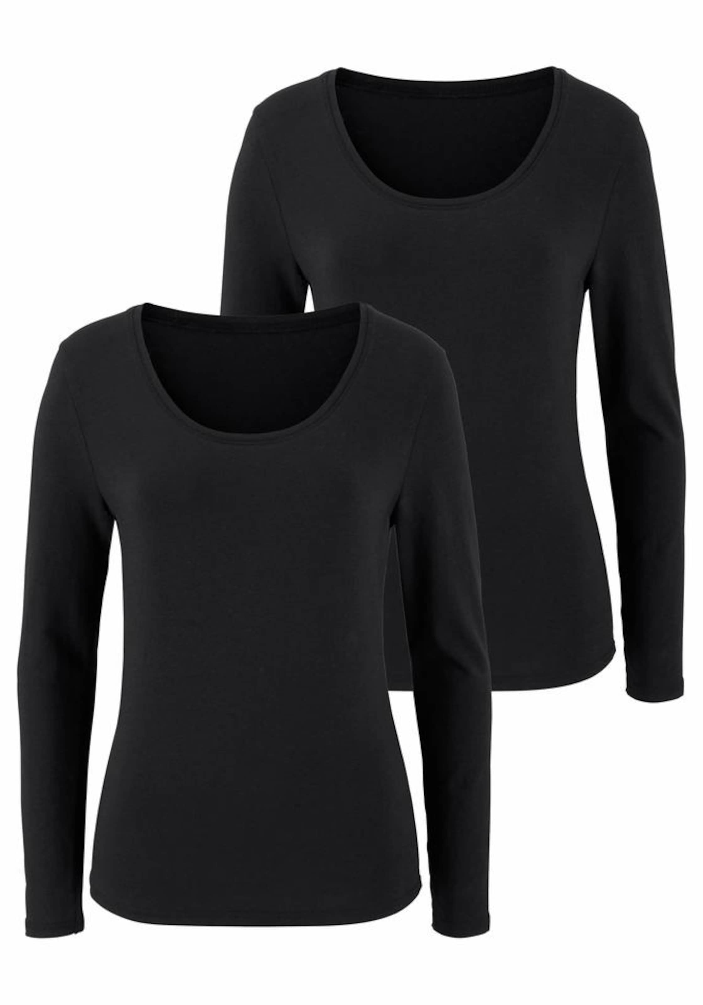 VIVANCE Shirt in Black: front