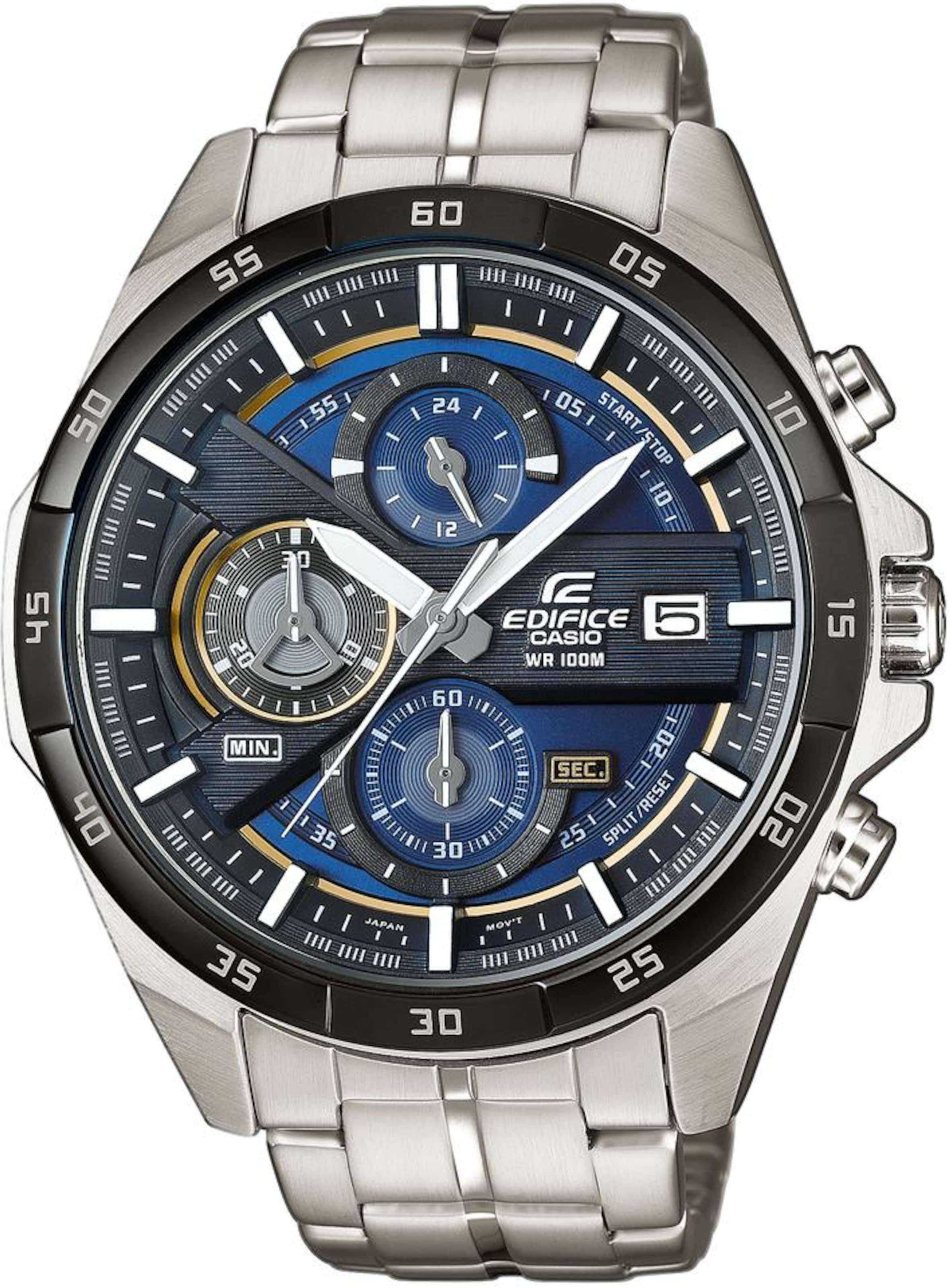 CASIO Analoguhr 'EFR-556DB-2AVUEF' in Silber: Vorderseite