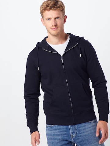 Veste de survêtement 'Morgan' !Solid en noir : devant