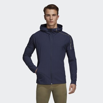 ADIDAS PERFORMANCE Jacke in Blau: predná strana