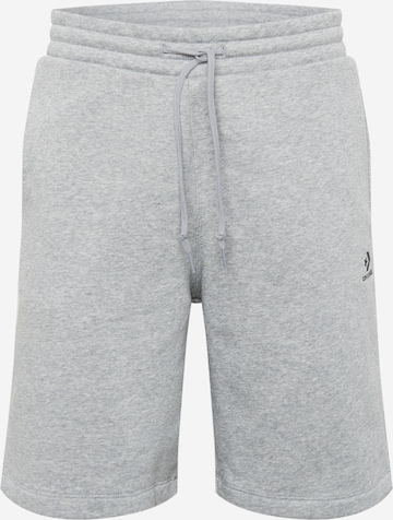 CONVERSE Shorts in Grau: front