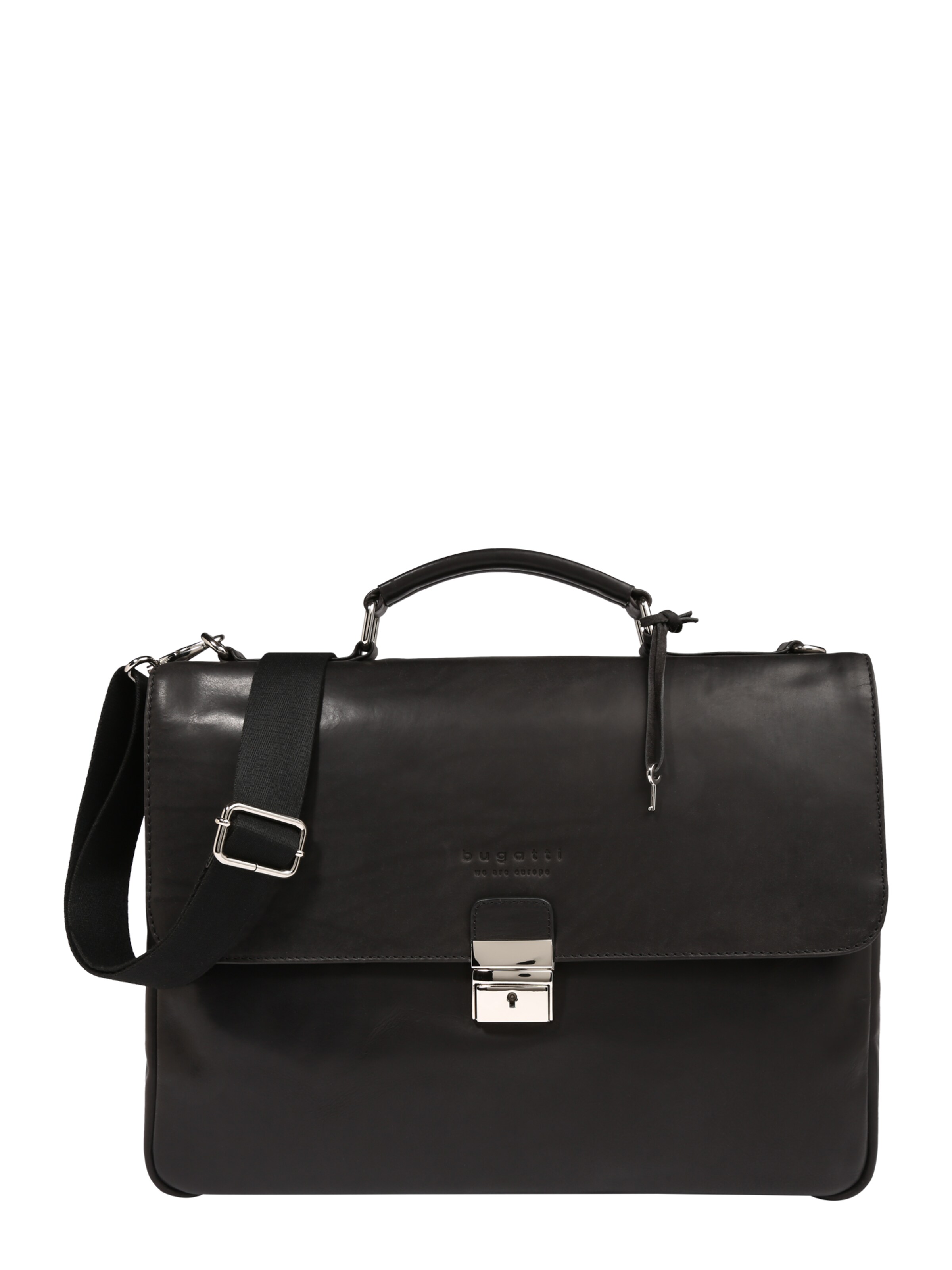 bugatti Document bag 'Romano' in Black: front