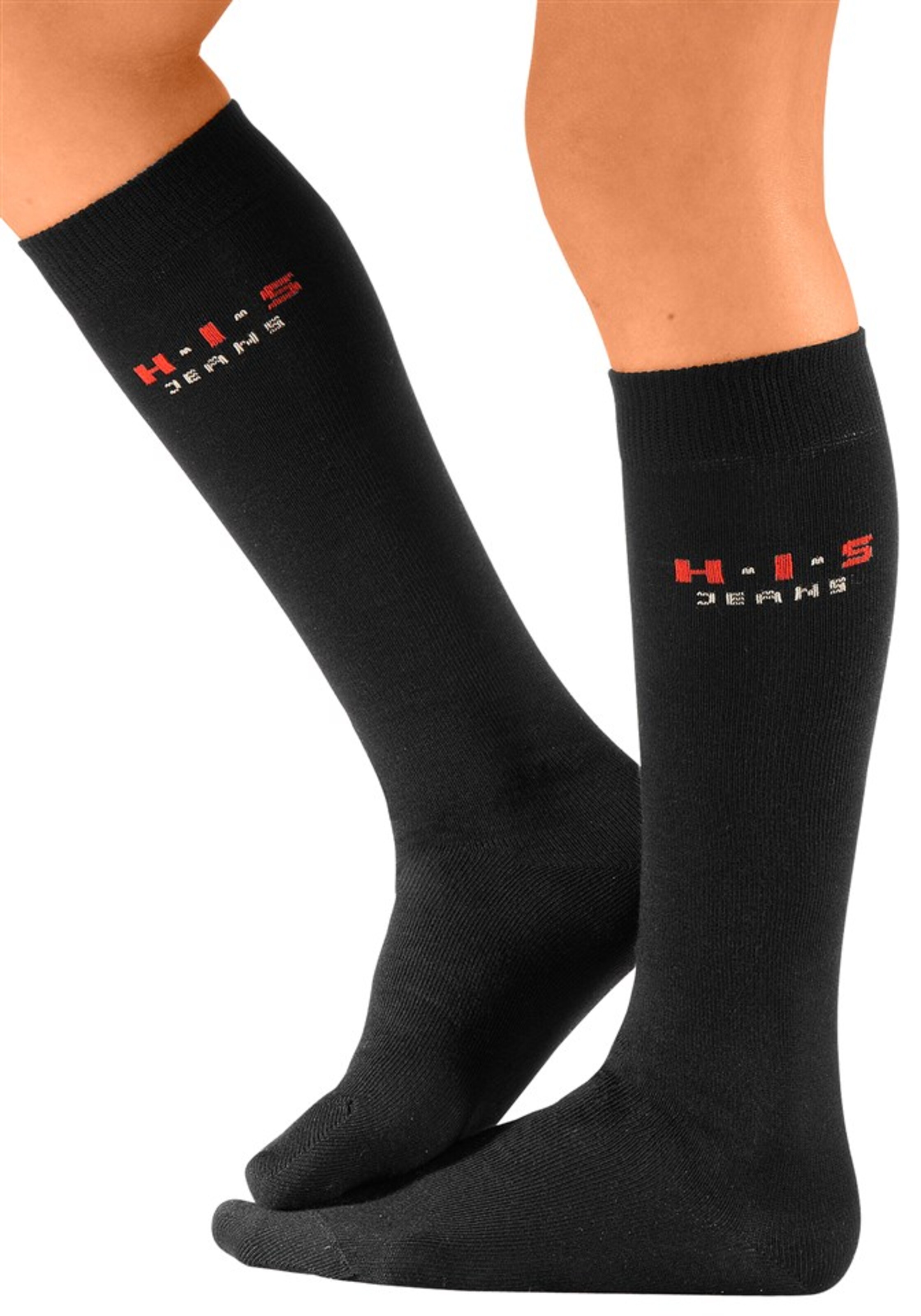 H.I.S Socks in Black: front