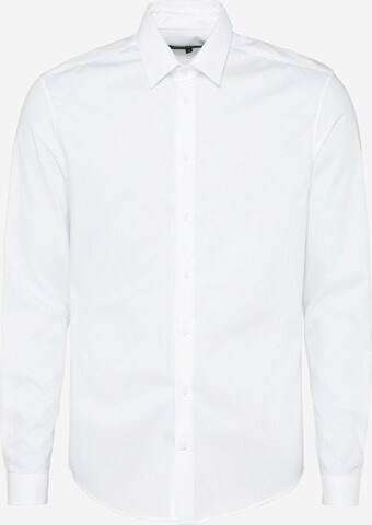 Coupe slim Chemise business 'MARIS' DRYKORN en blanc : devant