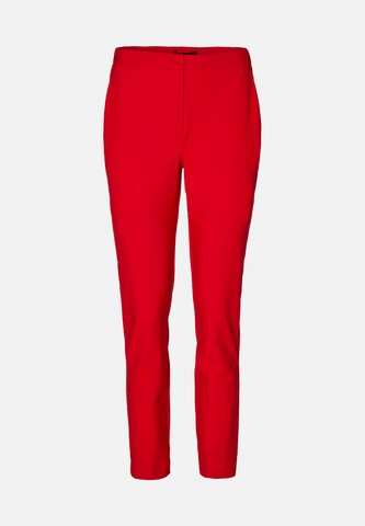 EVITA Slimfit Pantalon in Rood: voorkant
