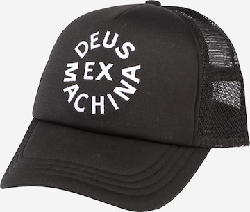 DEUS EX MACHINA Cap 'Circle' in Black: front