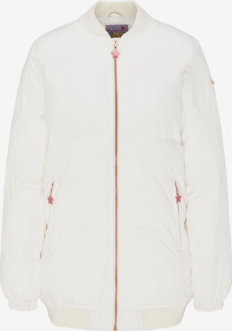 MYMO Winter Jacket in White: front