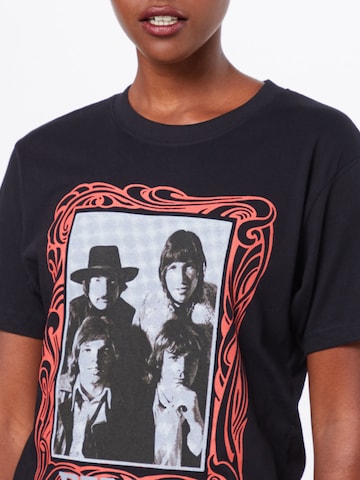 Merchcode Shirt 'Pink Floyd' in Zwart