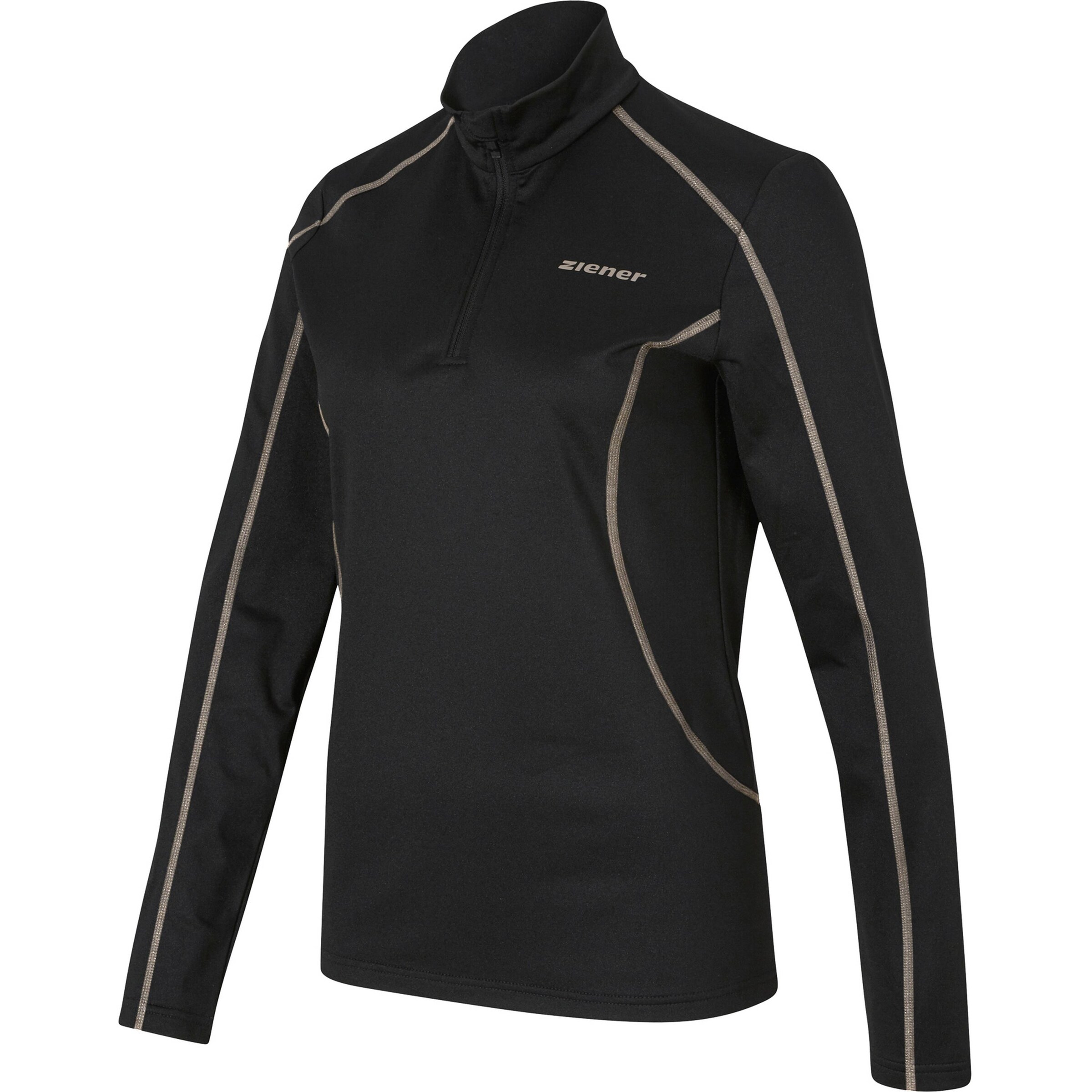 ZIENER - Funktionsshirt 'Jemilki' in schwarz