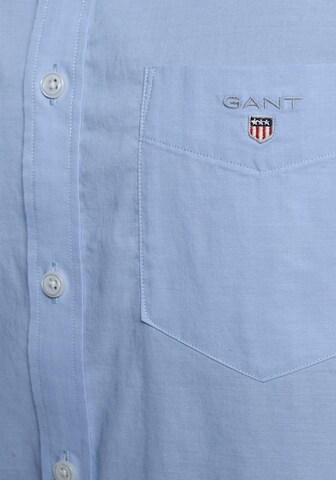 GANT Comfort fit Overhemd in Blauw