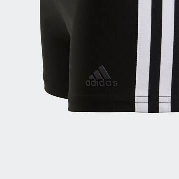 ADIDAS PERFORMANCE Sports swimwear '3-Stripes ' in Black