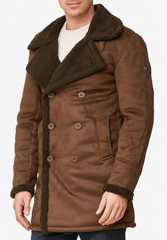 INDICODE JEANS Winter Coat 'Barlow' in Brown