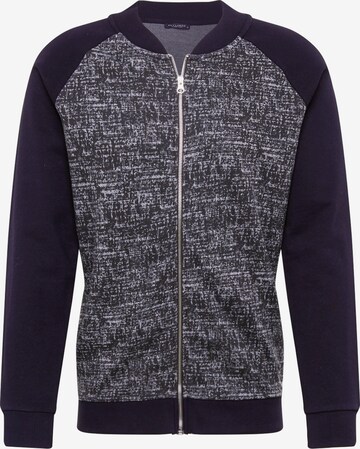 Key Largo Sweatvest 'Bulldog' in Zwart: voorkant