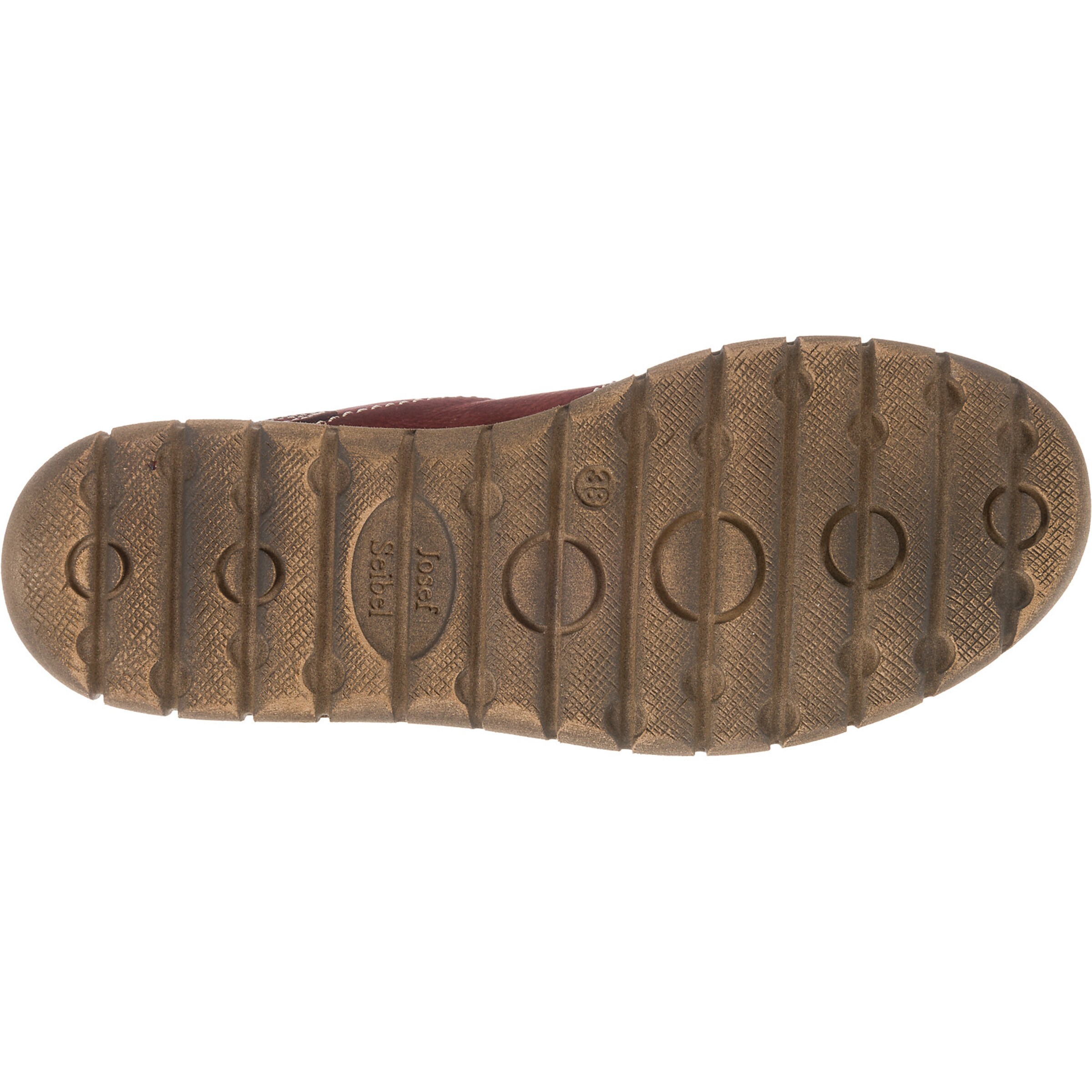 JOSEF SEIBEL Athletic Lace-Up Shoes 'Steffi 59' in Red