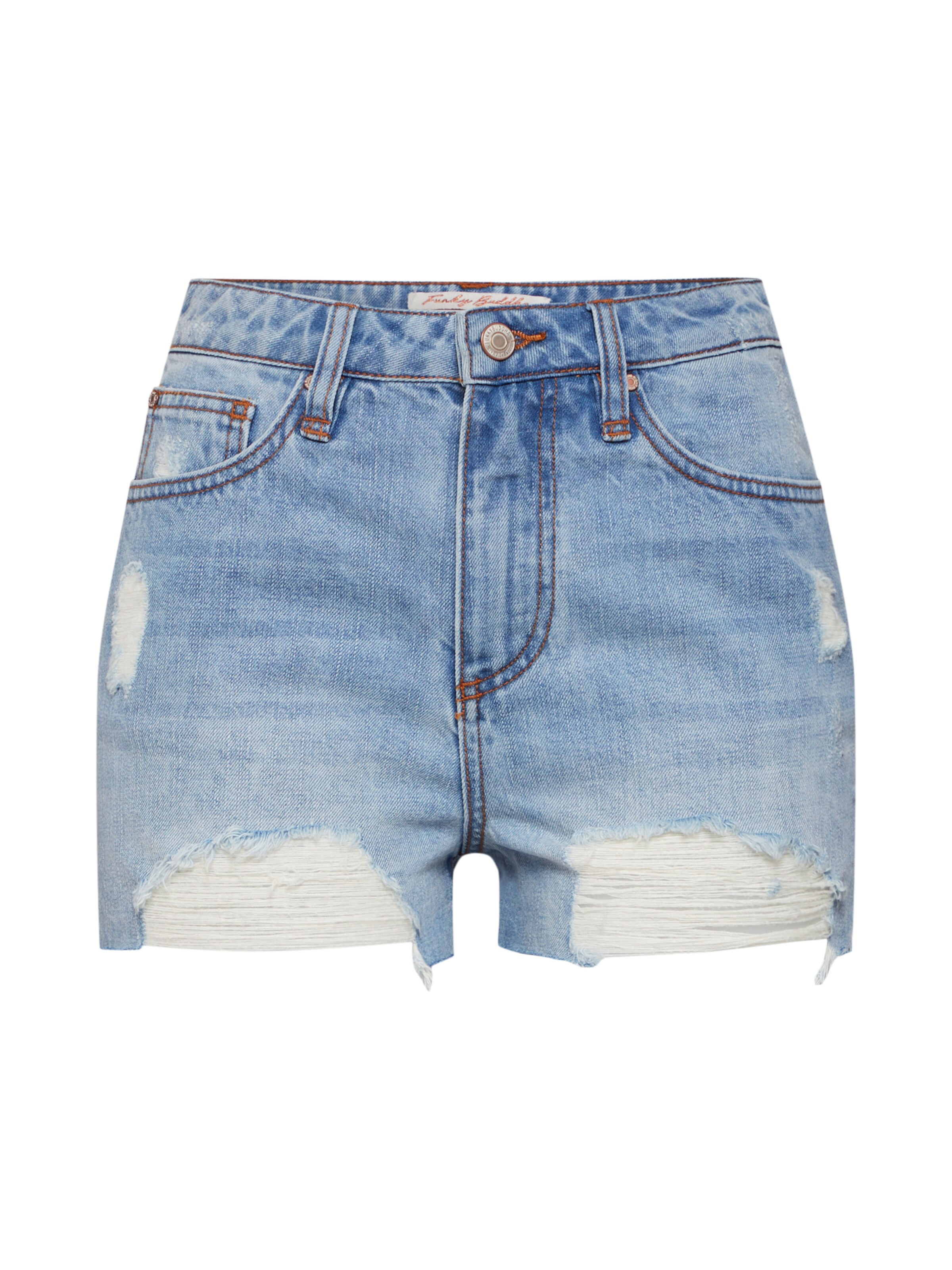 Funky Buddha - Jeans in de kleur Lichtblauw