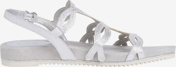 TAMARIS Sandalen met riem in Zilver