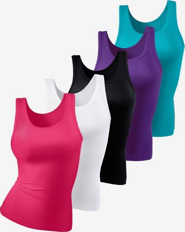 Maillot de corps PETITE FLEUR en mélange de couleurs : devant