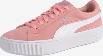 Baskets basses 'Vikky' PUMA en orange : devant