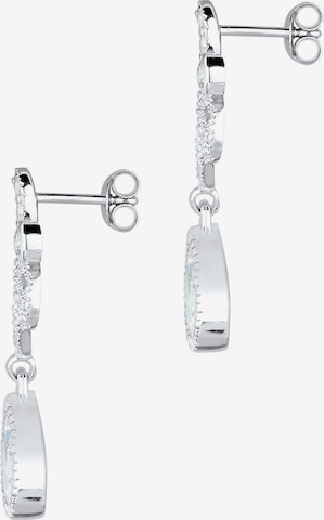 ELLI PREMIUM Earrings 'Kristall' in Silver