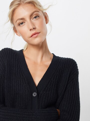 Urban Classics Knit Cardigan in Black