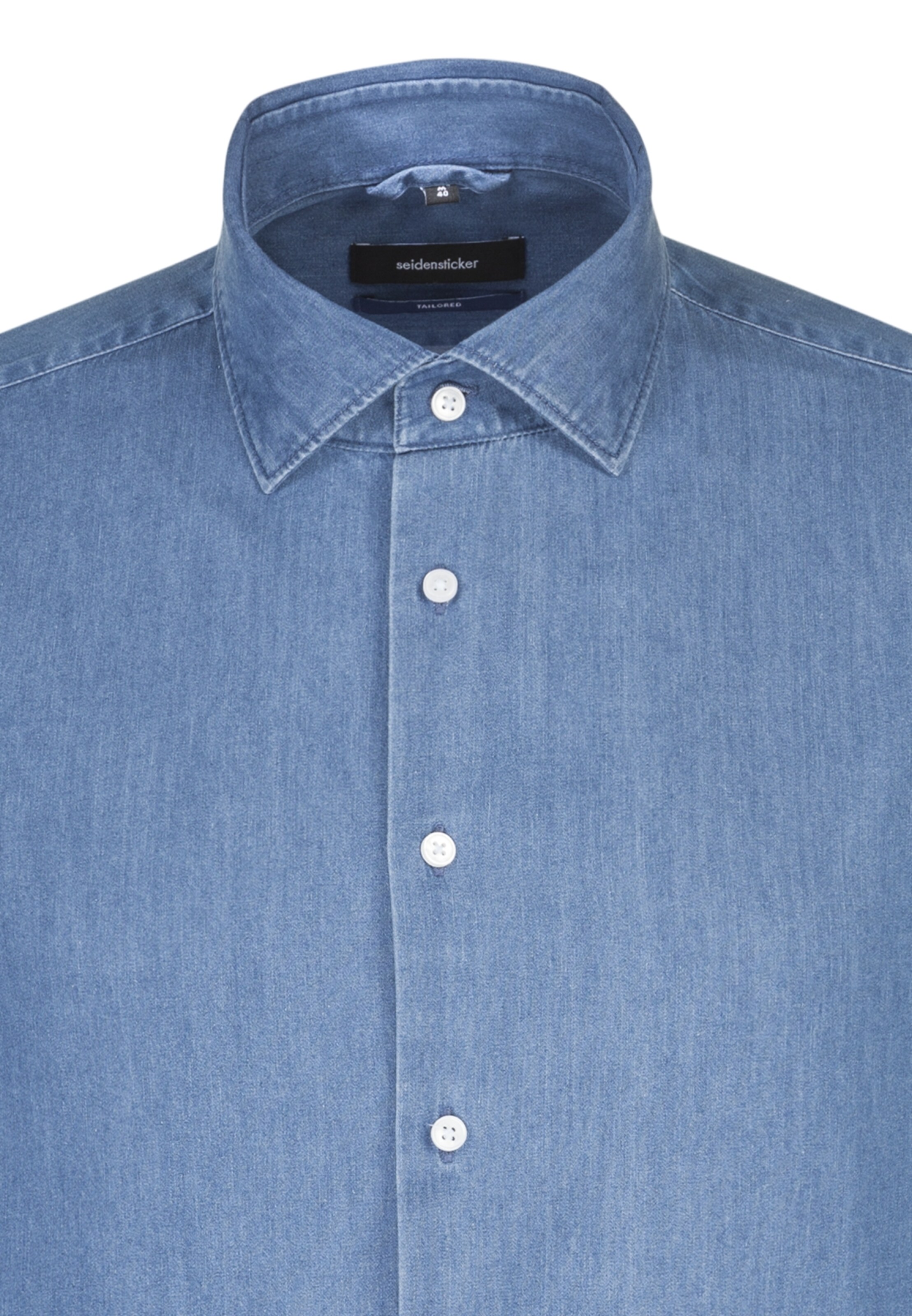 SEIDENSTICKER Slim fit Overhemd in Blauw