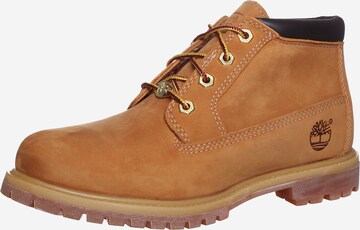 TIMBERLAND Lace-Up Boots 'Nellie' in Brown: front