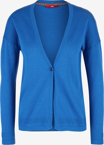 s.Oliver Strickjacke in Blau: predná strana