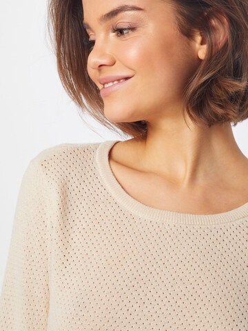 VERO MODA Pullover 'VMMINNIECARE' in Beige