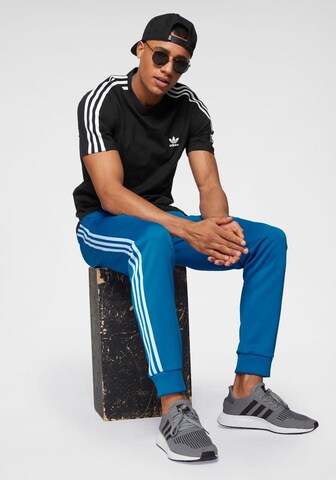 ADIDAS ORIGINALS Shirt 'Lock Up' in Zwart