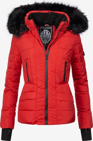NAVAHOO Зимняя куртка 'Adele' в Красный: спереди