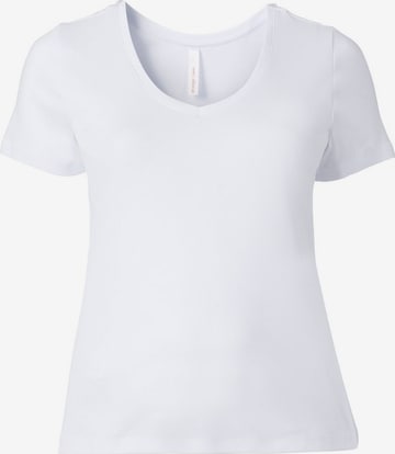 SHEEGO T-Shirt in Weiß: predná strana