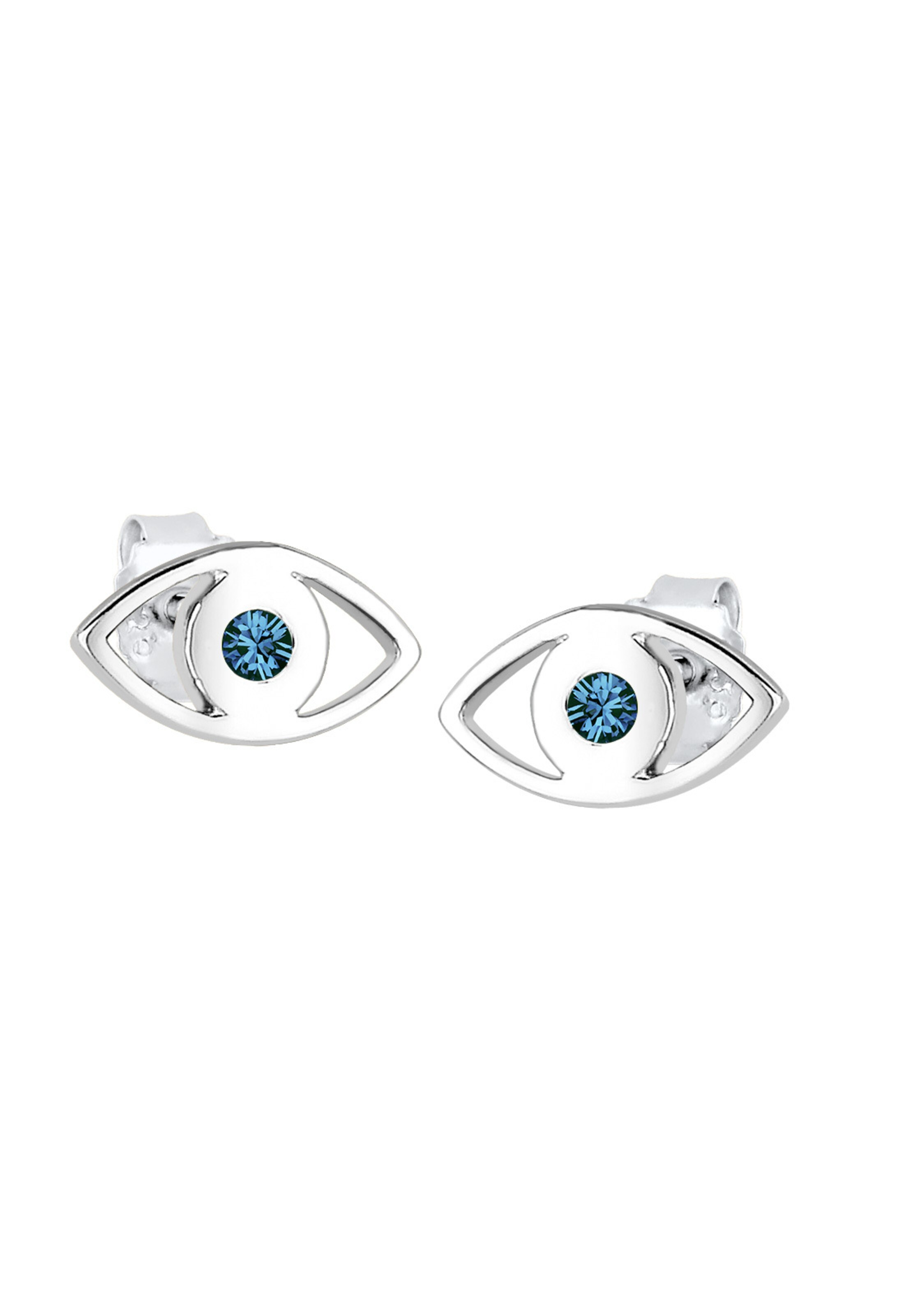ELLI Earrings 'Evil Eye' in Silver: front