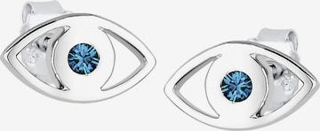 ELLI Oorbellen 'Evil Eye' in Zilver: voorkant